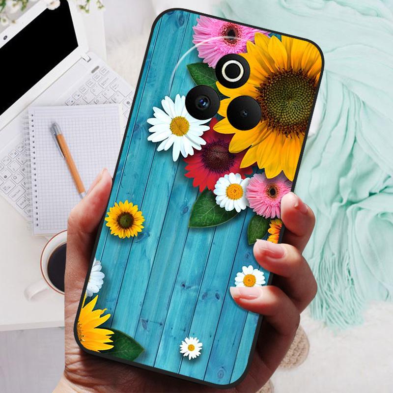 For Realme P3 Pro 5G Case Silicon Back Cover Phone Case for Realme P3 Ultra 5G Cases P 3 Pro Soft bumper coque Shockproof Fundas