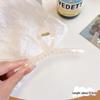 13CM Large Acrylic Jelly Color Hairpin: Simple Shark Clip for Back of Head