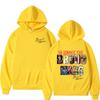 Bruno Mars The Romantic Tour Album Cover Sweatshirts Men's Clothes Fashion Oversized Hoodie Casual Fleece Bodywarmer Hooded