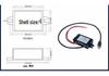12/24V auf 5V 3A USB QC3.0 Schnelllade-Autostromwandler-Modul