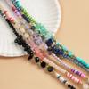 Crystal Eyeglass Holder Necklace Colorful Eyeglass Lanyard Beads Glasses Chain  Women Accessories