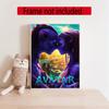 Avatar Diamond Painting Round Diamond Mosaic Rhinestones Diamond Embroidery Craft Kit Wall Decor Without Frame