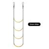 3/4/5 Step Boat Rope Ladder Boarding Rope Ladder Kayak Motorboat Canoeing Speedboat Dinghy Yacht Boat Accessories Marine