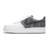 Nike Air Force 1 Low 07 LV8 Geri Dönüştürülmüş Yün Paketi Beyaz Gri Spor Ayakkabı CV1698-100