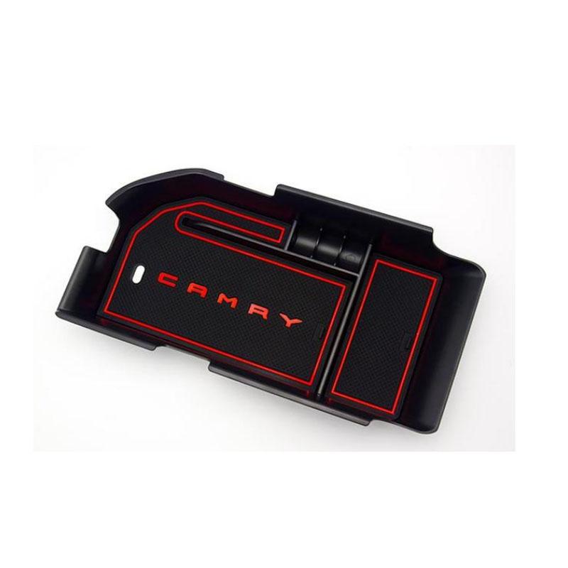 FOAL BURNING Car Central Storage Compartment Armrest Storage Box For Toyota Camry
