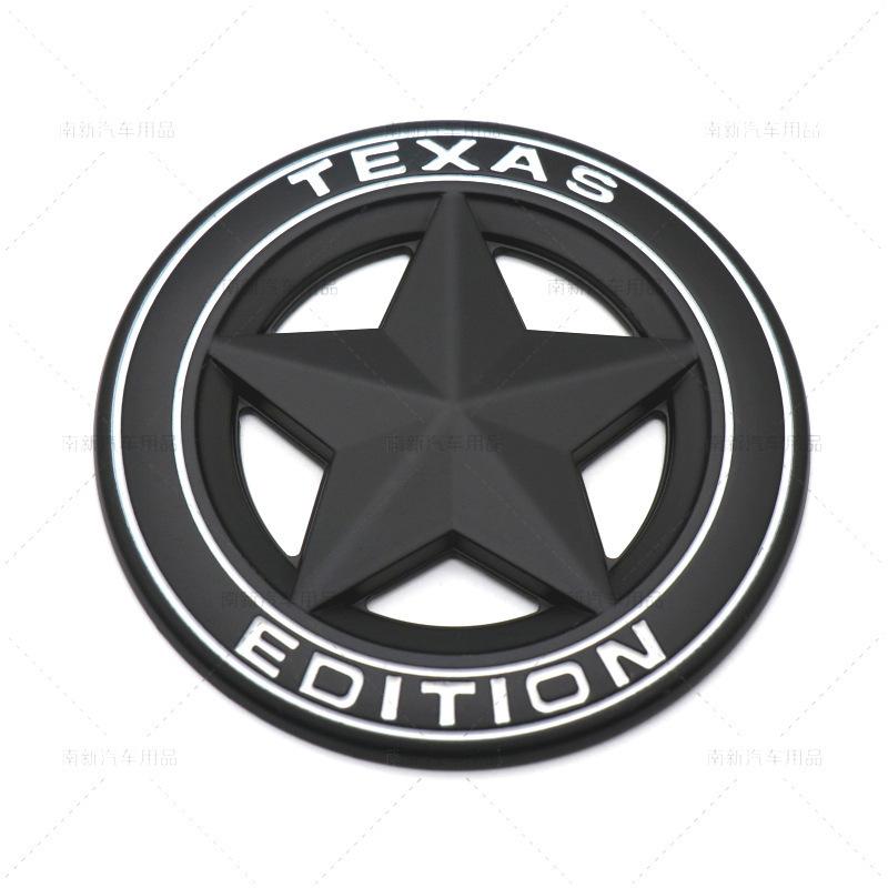 TEXAS EDITION Sticker Is Suitable for JEEP's Personalized Modification of the Grand Cherokee Car Sticker Emblem Metal Sticker