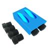 15 Degree Oblique Hole Locator Angle Drilling Locator Aluminium Woodworking Drill Bits Jig Clamp Kit Guide Wood Hand Tools