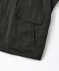 Outstanding Corduroy Collar Short Jacket_Olive Green