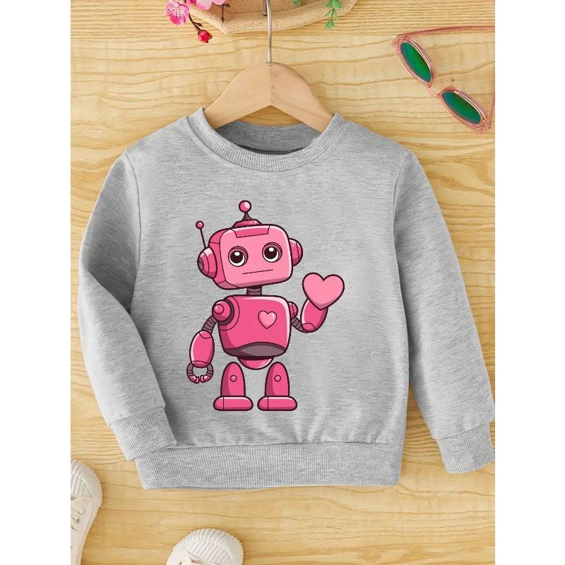 Kids Sweatshirt, Casual Pullover Tops, Kids Clothing for Autumn/Winter