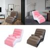 Folding Lazy Sofa Soft Durable PVC Thickened Inflatable Sofa Air Bench Blow Up Seat for Leisure Gaming Festivals Sleeping Garden