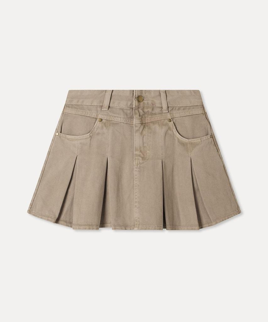 MIXXO Denim Pleated Skirt Re Wjg54Ss_Miwwjg81Qs