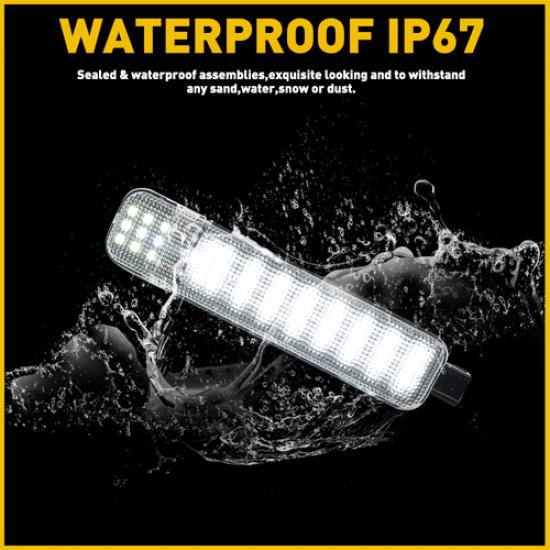 Lamp LED Door Courtesy Light For C/K Tahoe Chevy Silverado Sierra Suburban Yukon