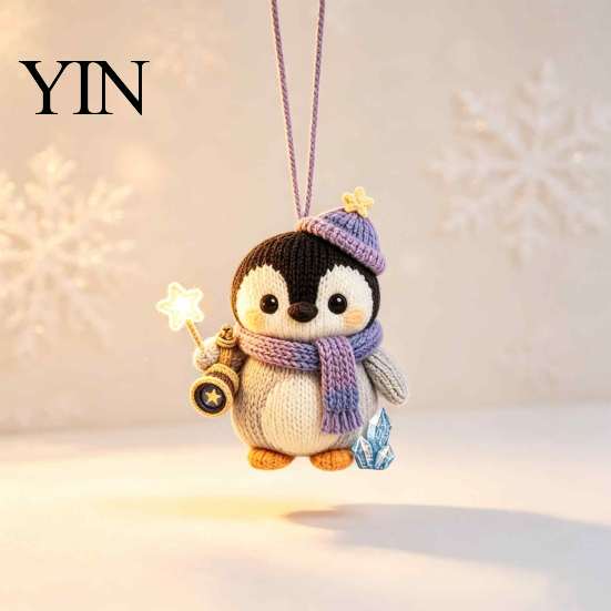 Handcrafted Yarn Art Handmade Knitted Doll for Kids, Soft Crochet Forest Animal Plush Toy, Adorable Keepsake Cute Hand Woven Stuffed Doll, Unique Gift