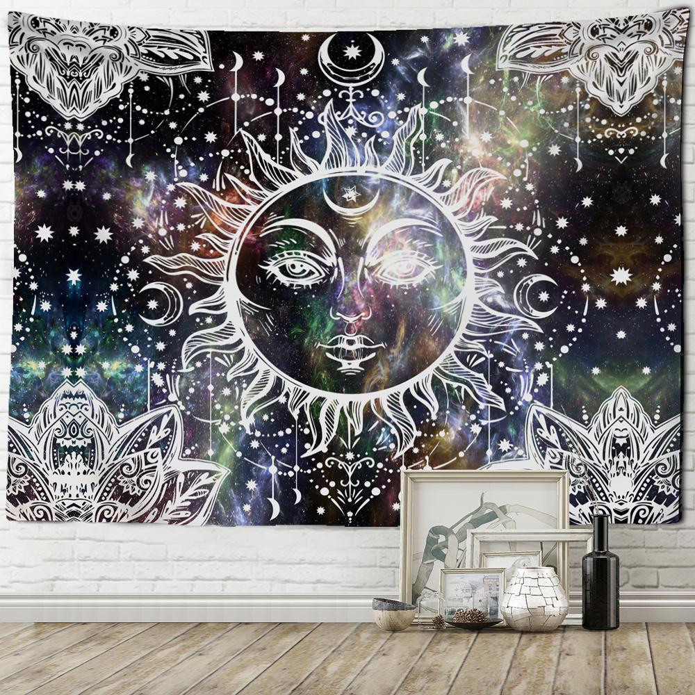 Indian Mandala Tapestry Wall Hanging Bohemian Art Hippie Tapiz Witchcraft Dormitory Bedroom Room Home Decor
