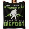 Bigfoot Sasquatch Gift Throw Blanket For Decorative Sofa Soft Beds manga For Sofa Thin Blankets