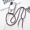 For iPhone 17 Case Compatible with MagSafe Electroplating TPU Phone Cover with Long Lanyard