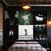 1pc Rap Music Album Cover Collage Tapestry Polyester 2D Print Wall Hanging for Bedroom Living Room Dorm Decor Music Lover Gift