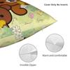 Murder Drones Robot  Pillowcase Polyester Cushion Cover Decorative  Pillow Case Cover Home Drop Shipping 4040cm