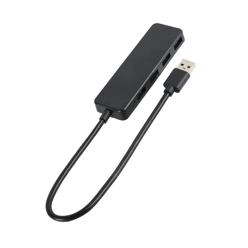 4 Port USB3.0 Hub High Speed 5Gbps Ultra Durable Black USB3.0 4 Ports Hub USB Hub Multiport Adapter