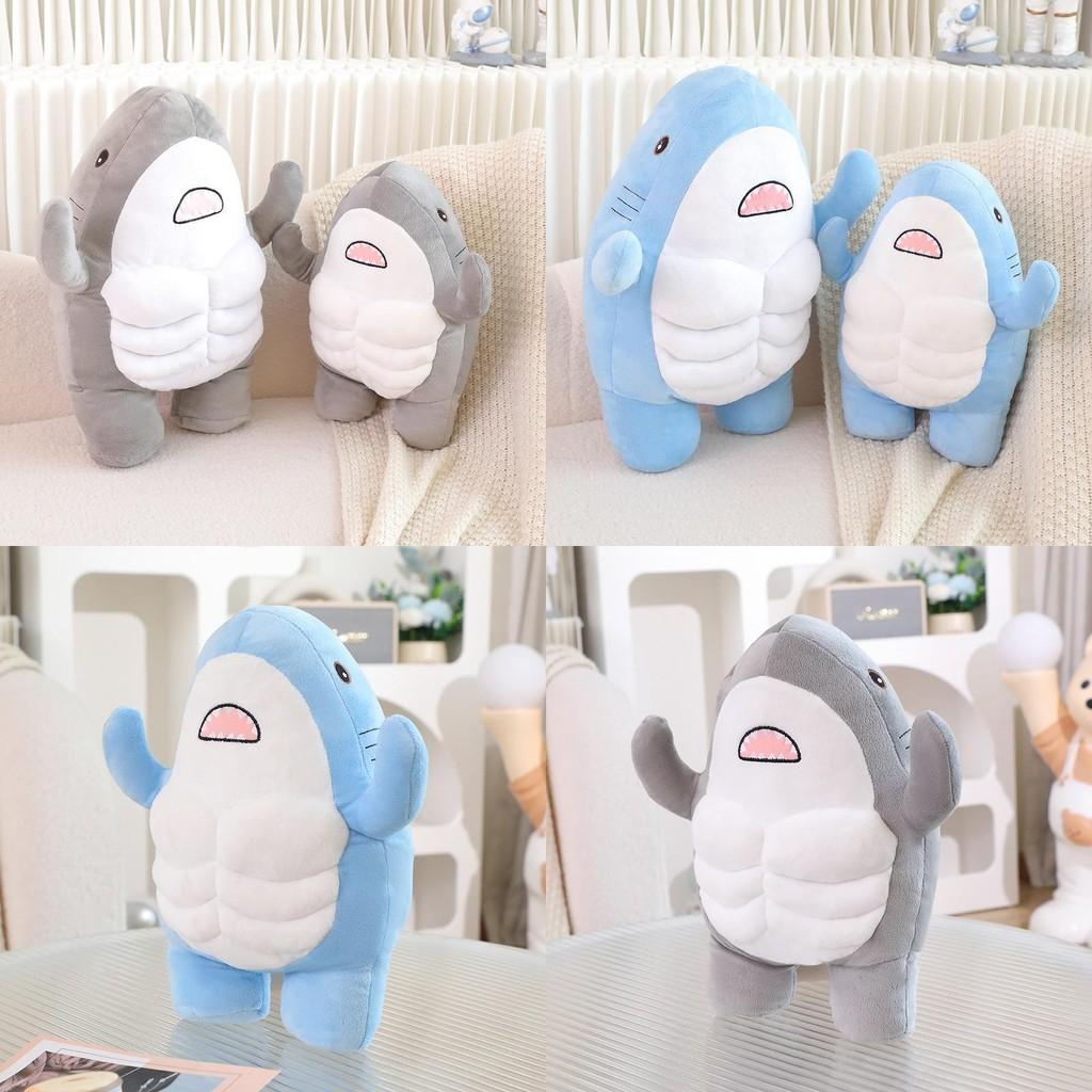Shark Plush Funny Toy Durable Material Child Gift Home Bedroom Doll Decoration