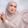 New In Pleated Glitter Chiffon Hijab Muslim Same As Tundung Shiny Crinkle Chiffon Scarves
