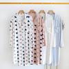 Women's Summer Modal Nightdress: Long Skirt with Short Sleeve Cardigan