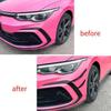 4-Piece Front Bumper Side Splitters for Volkswagen Golf MK8