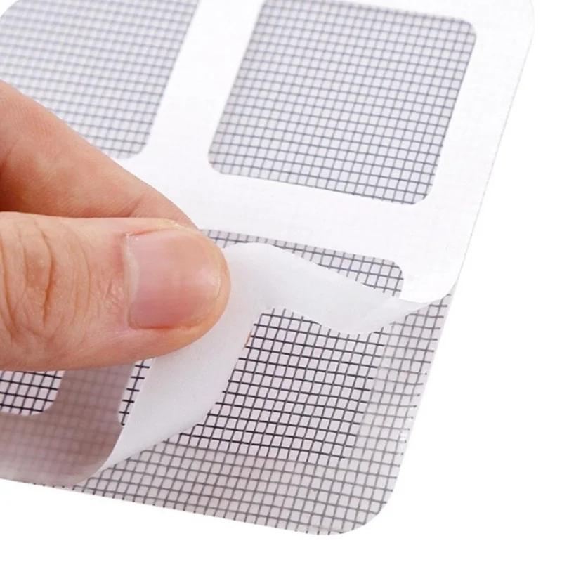 New 24Pcs/6sheet Fix Your Net Mesh Window Screen for Home Anti Mosquito Repair Screen Patch Stickers