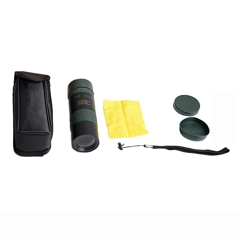 10-300x40 Zoom Telescope HD 4K Portable Strong Binoculars Long Range Professional Monocular BAK4-Prisms For Hunting Camping