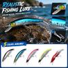 Artificial Fishing Lure 40g Heavyweight Hard Plastic Bait for Saltwater and Boat Angling with Realistic Design Slash Durable Construction