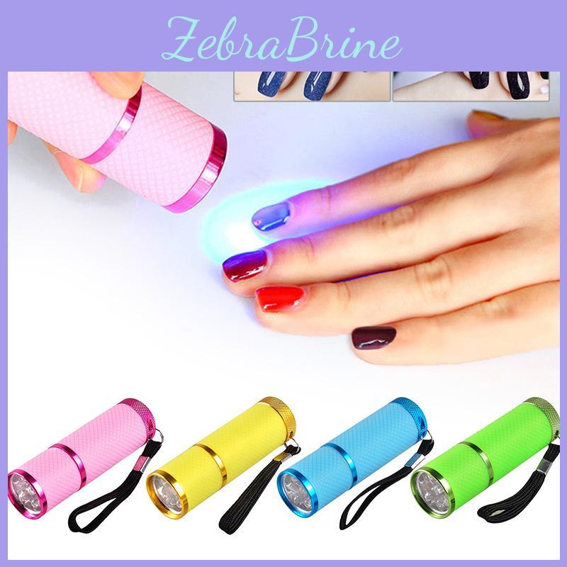 Compact Led Nail Curing Lamp Flashlight With Black Strap For Easy Portability And Low Power Consumption