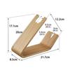 Yamazaki RIN Hair Dryer Hair Iron x x Hair Iron 1333 & Stand, Natural, W8.5 D21.7 H17.1cm, Hands-Free, Stand,