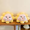 Flower Shy Girl Plush Pillow Super Soft For Living Room Hugging And Watching Tv**