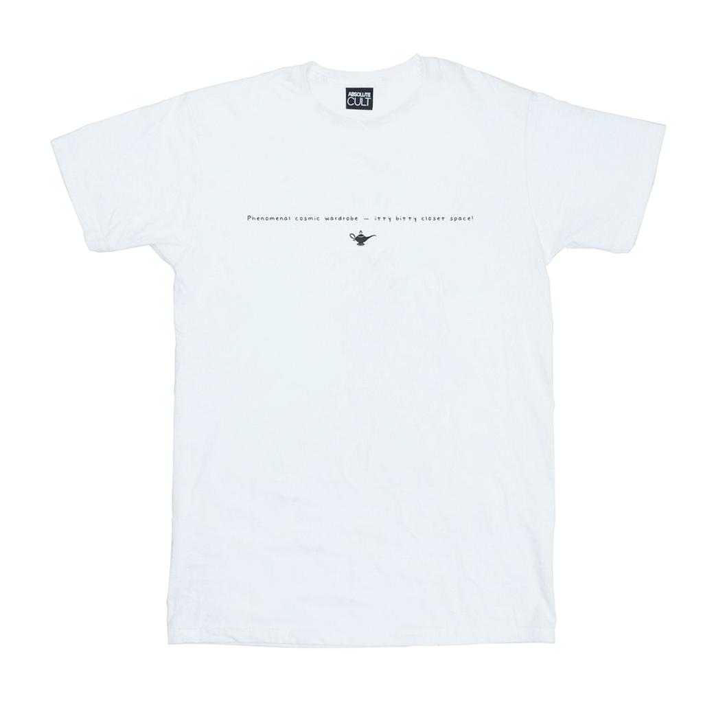 Disney Womens/Ladies Aladdin Cosmic Wardrobe Cotton Boyfriend T-Shirt