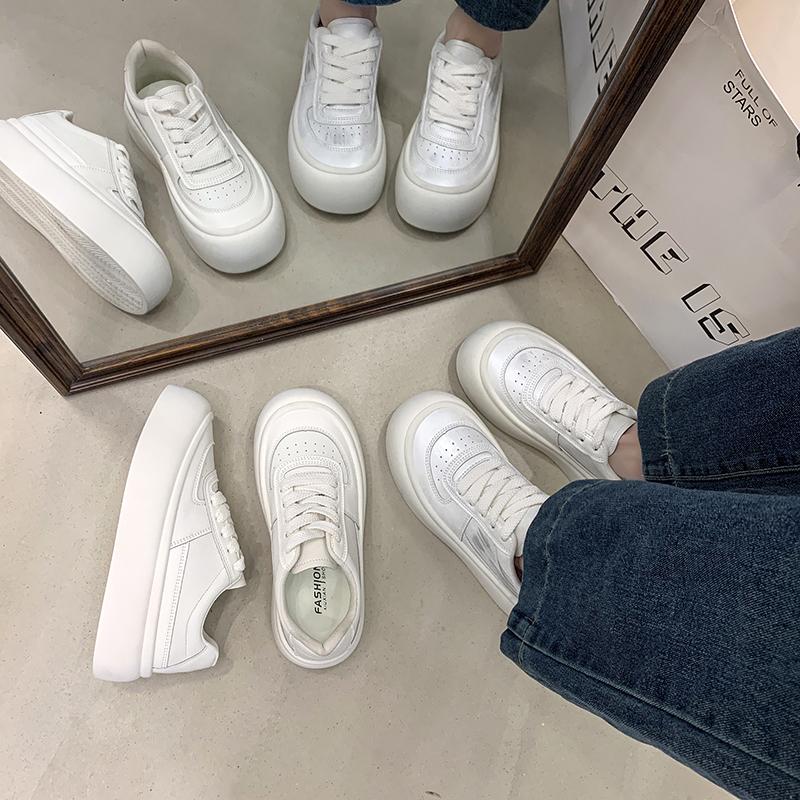 Fashion Shoes Woman 2025 Slip On Sneakers All-Match Clogs Platform New Sports Small Casual Creepers Summer Spring Leisure Sports Shoes
