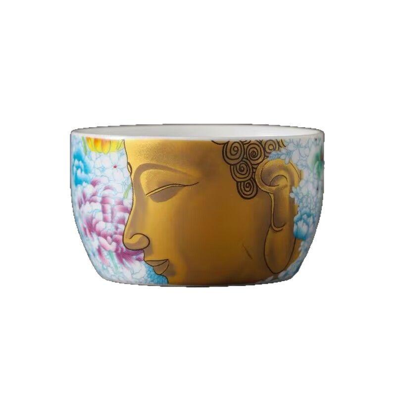 Merchandise Dunhuang Tea Cup Ceramic Tea Cup Personal Master Cup Chinese Retro Tea Cup Household Arhat Cup