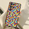 Autism Support Puzzle For Samsung Galaxy S23 S21 S22 Ultra Note 20 S8 S9 S10 Plus Note 10 Plus S20 FE Phone Cover