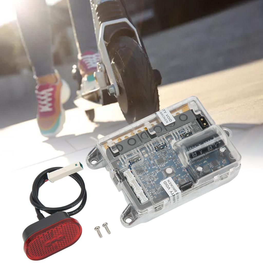 Electric Scooter Controller Main Board Aluminum Alloy and ABS with Tail Light Scooter Control Board for Xiaomi M365PRO
