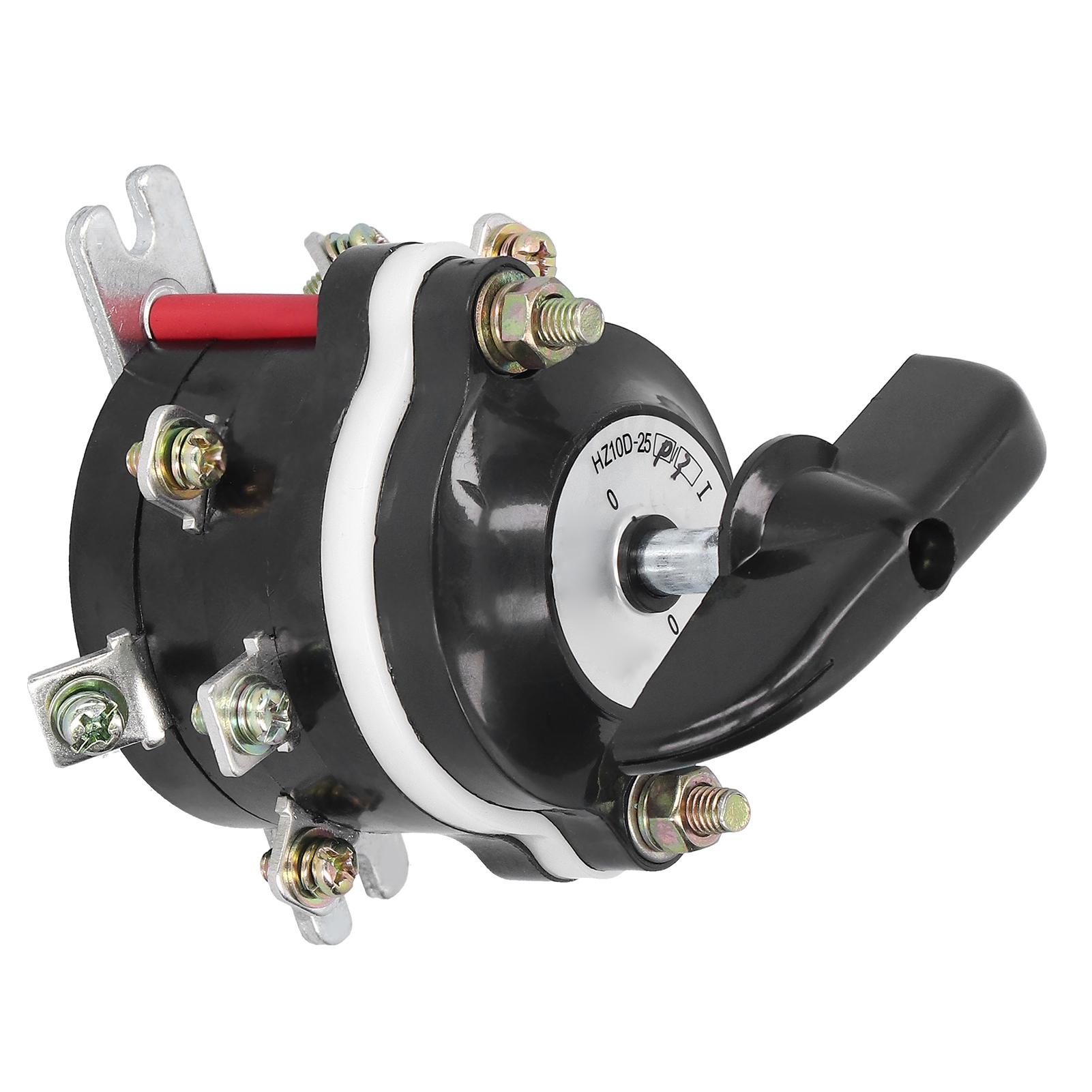 

Універсальний поворотний перемикач перемикання Промислові компоненти управління HZ1025P3 220380В 25А