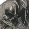 Prada Tasche mit dreieckiger Logo-Platte Rucksack Leder / Nylon Schwarz