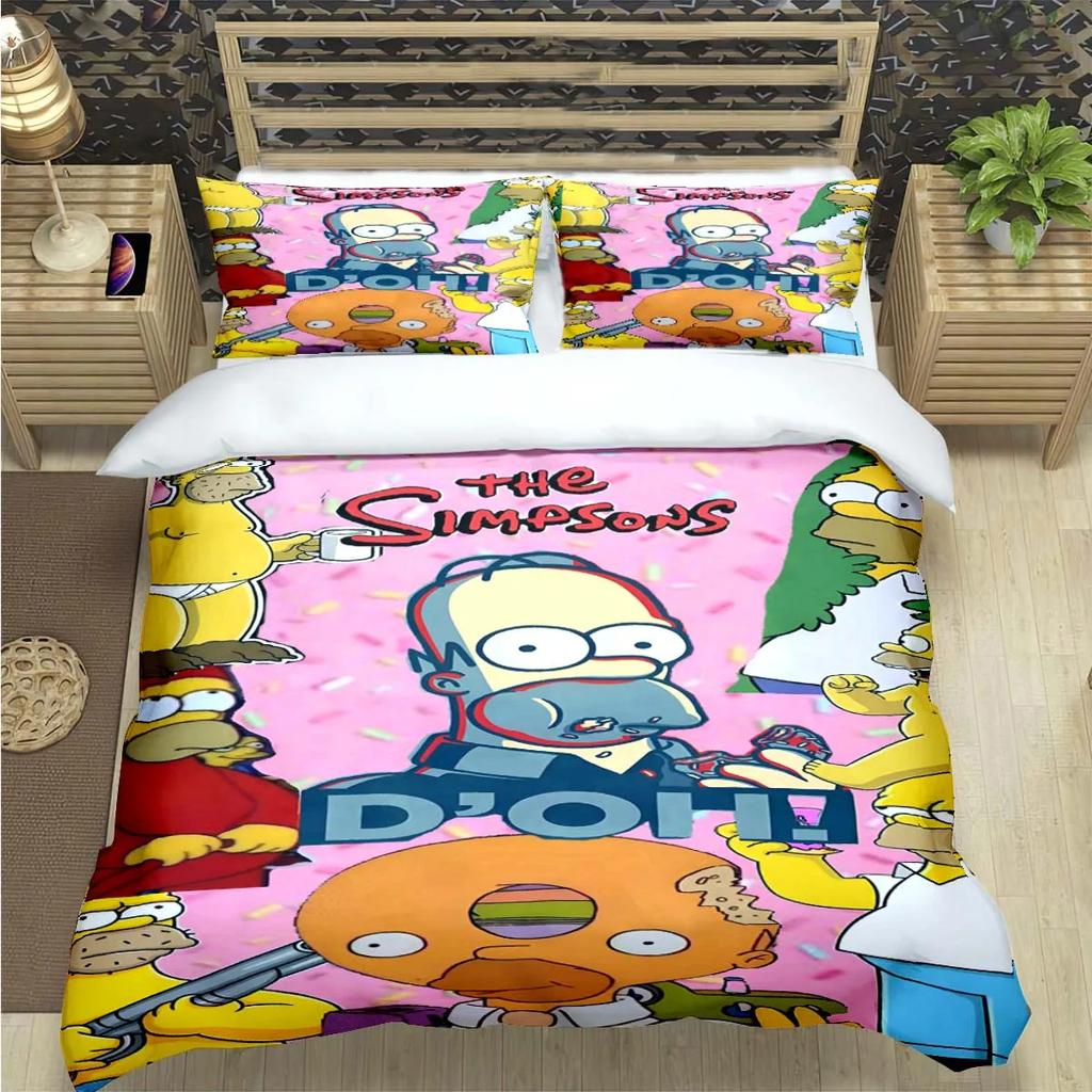 Beliebte Cartoon-TV-Rollen-Druck Bettwäsche-Sets Bettwaren-Set Bettdecken-Set Teens Mädchen Twin Einzel Kind Geschenk