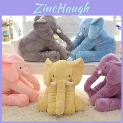 Superweiches Plüschelefant Spielzeugkissen für den Schlaf und das Spiel von Kindern 40cm-80cm