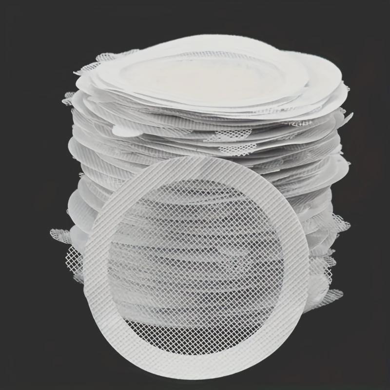 20pcs Shower Drain Hair Catcher Net, PP Material Waterproof and Blockage, Suitable for Kitchen Bathroom Drainage Pipe Eye Patch