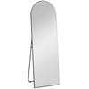 150cm Arched Full Length Mirror - Black