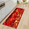 Christmas Kitchen Sand Carpet Doormat Long Floor Mat