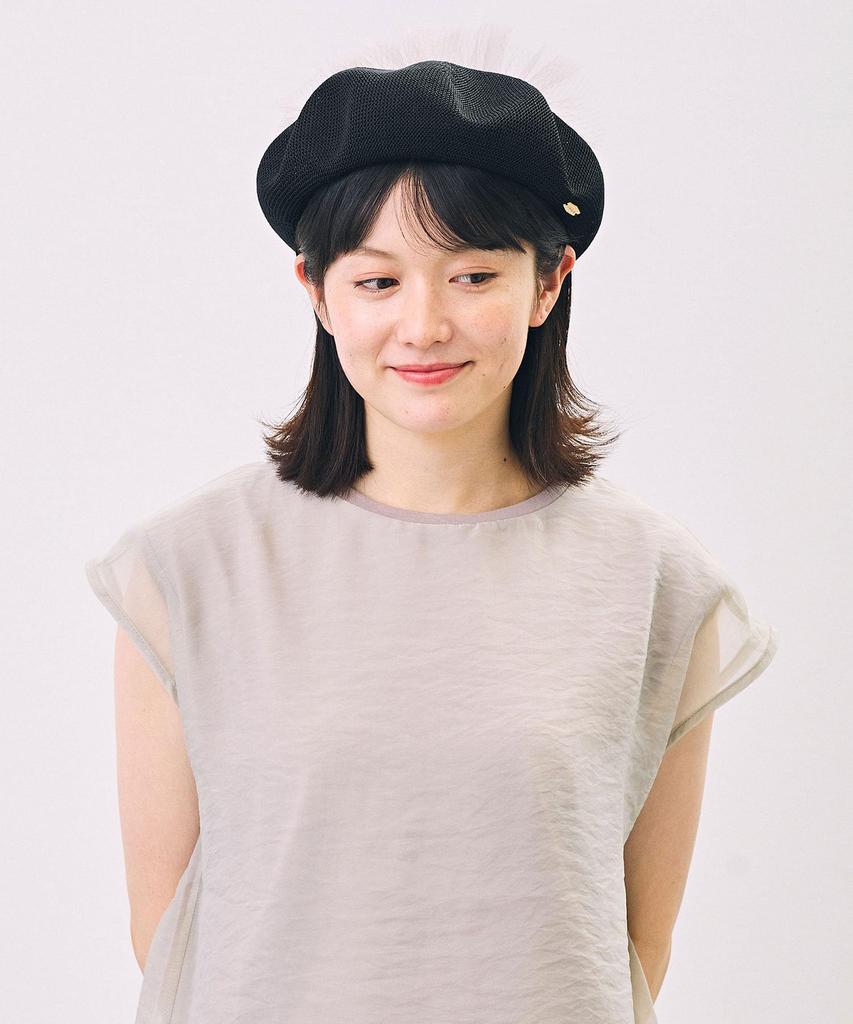 [Kashira] PAULA Women's Beret, Light Blue