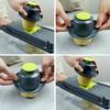 14Set Of Multifunctional Grater, Potato Shredded Vegetables, Dicing, Handy Gadget Slicer, Kitchen For Home, Lazy Shredding