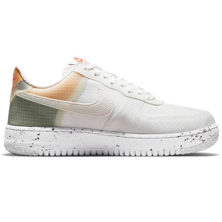 New Nike Air Force 1 Low Crater White Orange DH2521-100