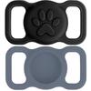 2 Pack Waterproof Silicone Holder Case For Airtag For Dogs And Cats - Scratch-Resistant, Anti-Lost GPS Tracker For Airtag