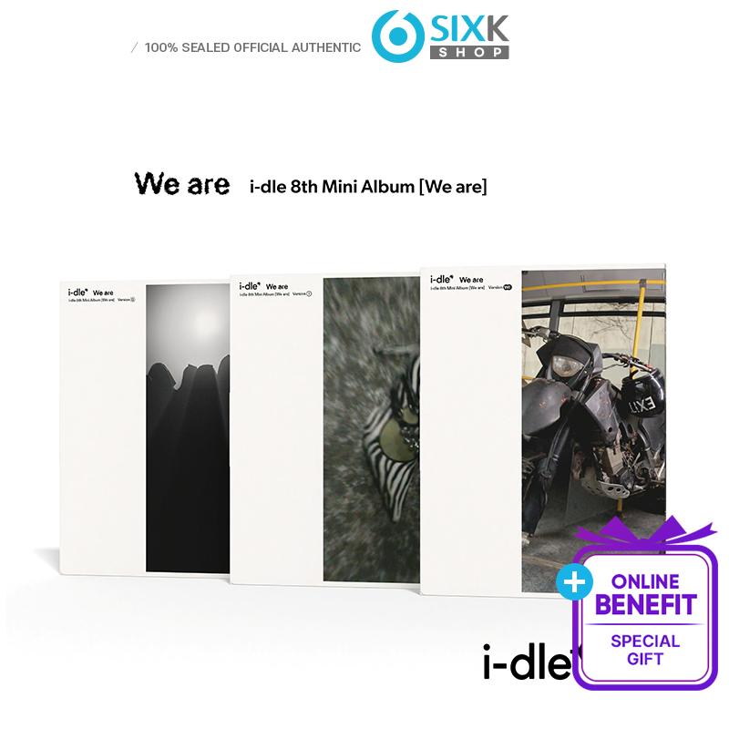 

[Попереднє замовлення] i-dle - 8-й міні-альбом [We Are] (СТАНДАРТНА ВЕРСІЯ) (Онлайн-вигода) [NO POB] Version G